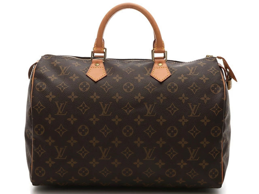 Louis Vuitton Speedy Monogram Leather Brown